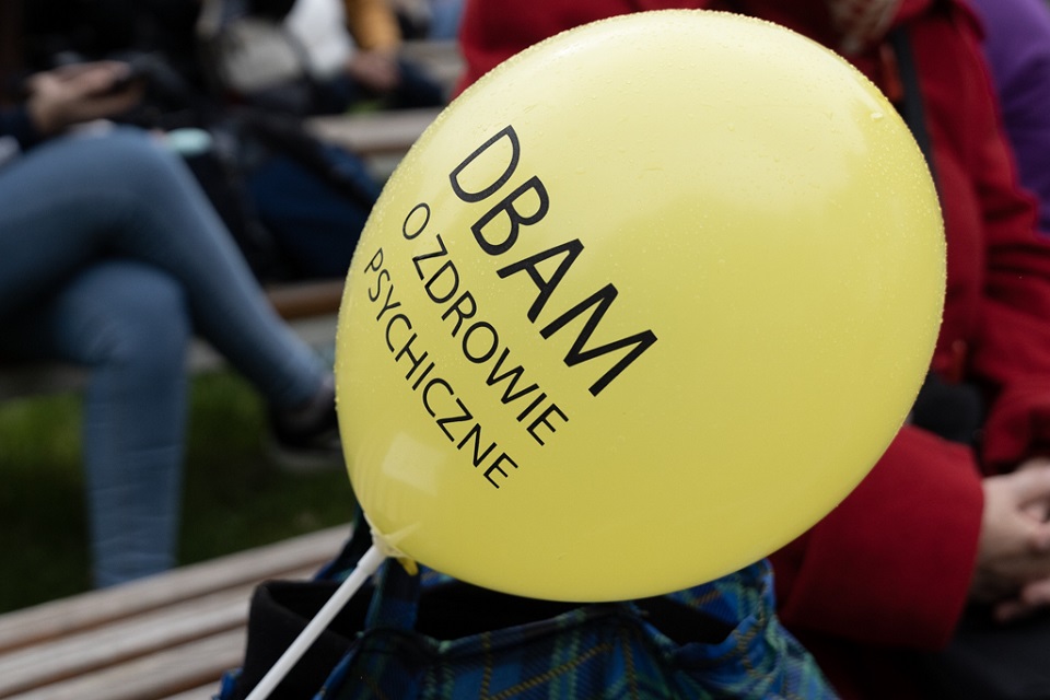 Łódź. Piknik „Dbam o zdrowie psychiczne”
