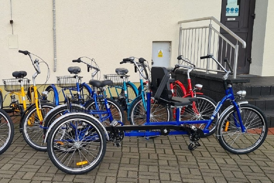 Potęgowo. Trójkołowe rowery dla Środowiskowego Domu Samopomocy