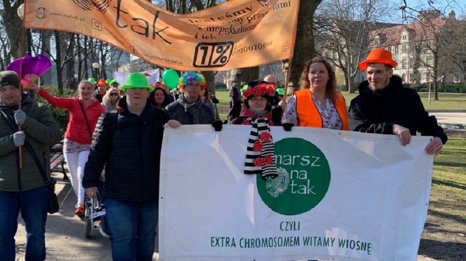 Marsz Na Tak – czyli ekstra chromosomem powitano wiosnę!