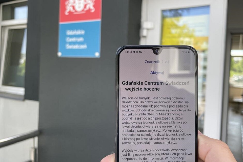 Gdańsk. Totupointy wspomogą osoby niewidome