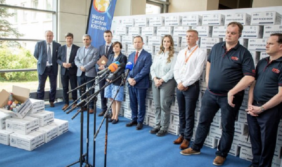 Rzeszów. Podsumowanie akcji pomocowej dla Ukrainy