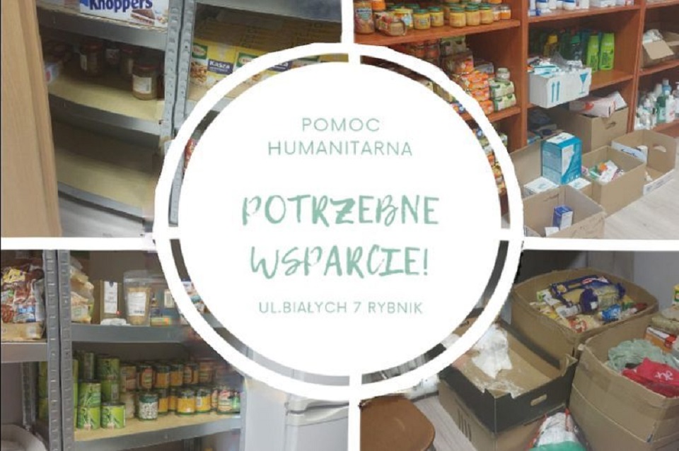 Rybnik. Uchodźców przybywa, darów nie