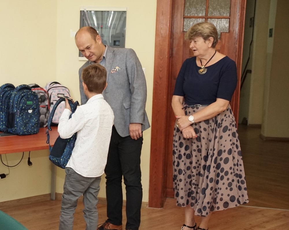 Zgorzelec. Energetyczne Plecaki dla pierwszoklasistów