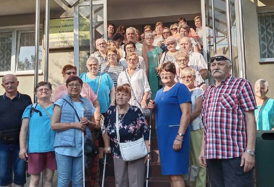 Niewidomi z powiatu bytowskiego ostatni tydzień wakacji spędzili nad morzem