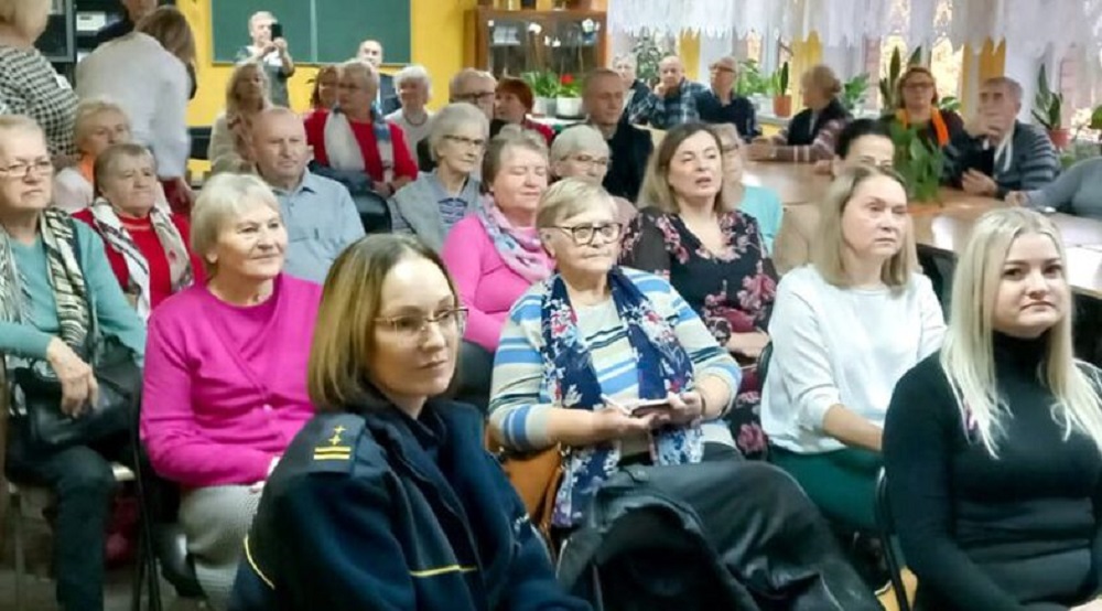 Kętrzyn. Seniorzy zorganizowali spotkanie dotyczące bezpieczeństwa