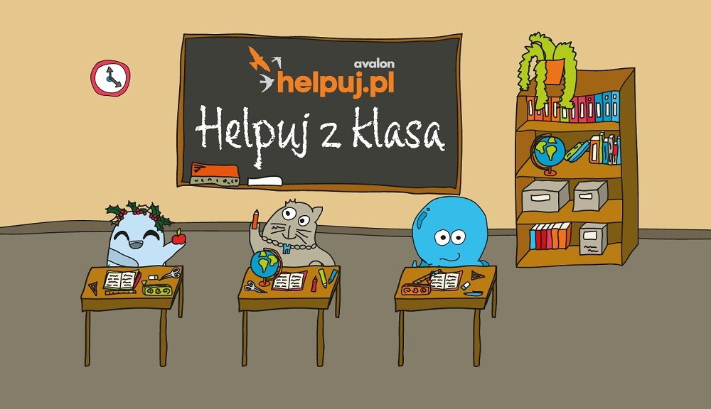 Pomóż czyli Helpuj i zrób to z klasą wspierając podopiecznych Fundacji Avalon!