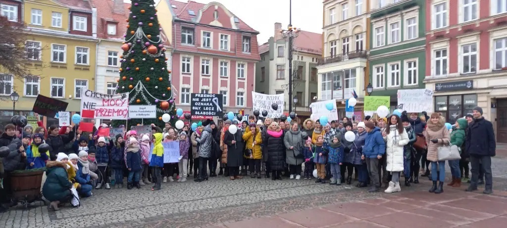 Wałbrzych. Marsz przeciwko przemocy wobec kobiet