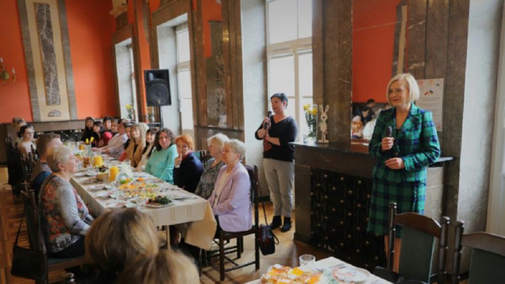 Kielce. W WDK odbyło się integracyjne śniadanie wielkanocne z obywatelami Ukrainy