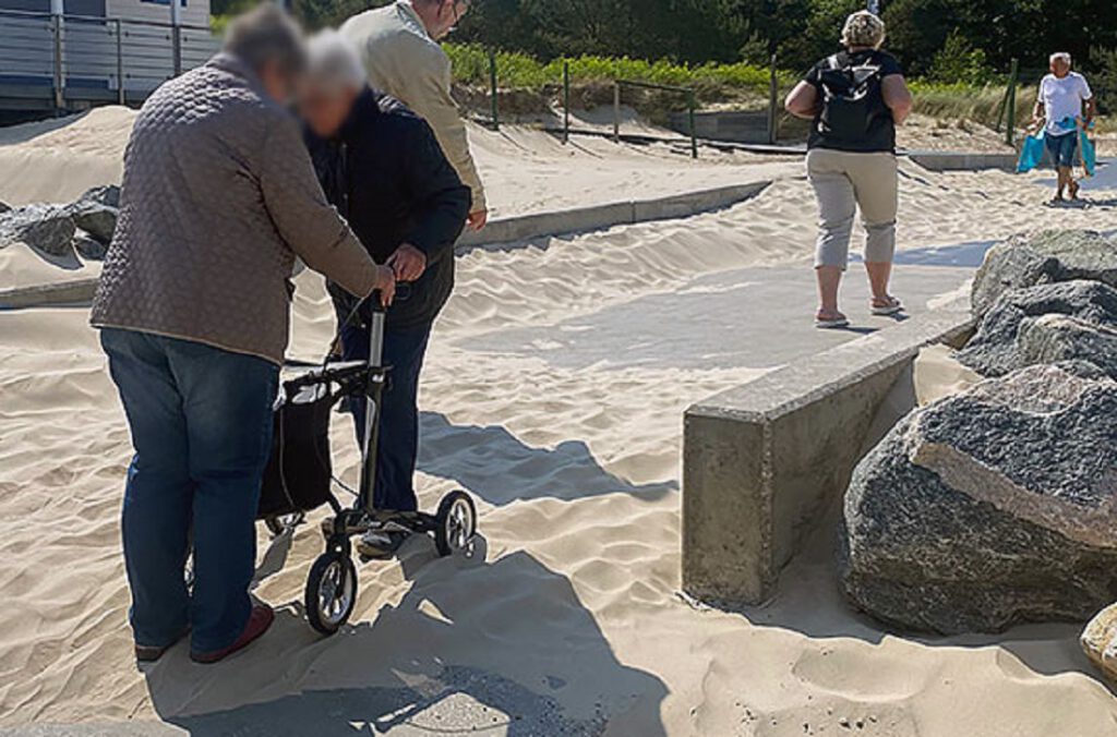 Świnoujście. Utrudniony dostęp do plaży dla osób niepełnosprawnych