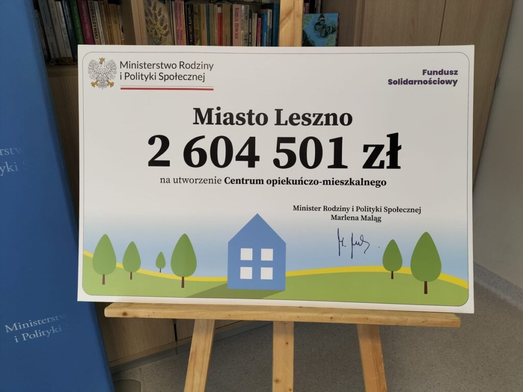 Leszno. Powstaje „Centrum Opiekuńczo-Mieszkalne” dla osób niepełnosprawnych