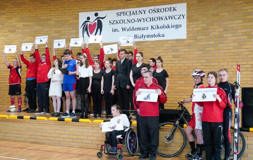 Białystok. Nowa sala gimnastyczna dla dzieci z niepełnosprawnościami