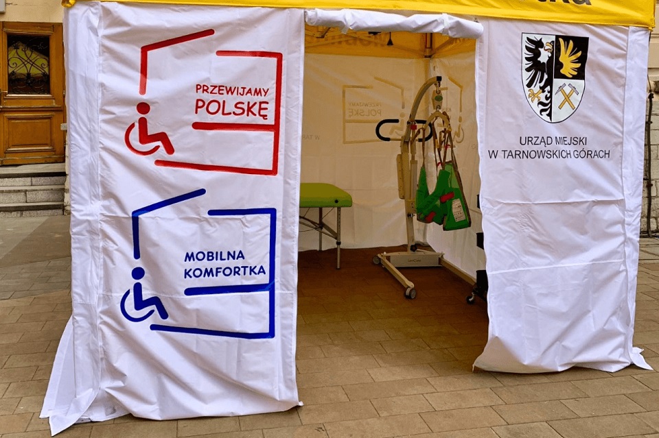 Tarnowskie Góry. Przenośna Komfortka nie tylko dla osób niepełnosprawnych