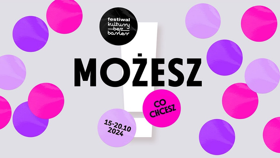 Już 15 października zaczyna się Festiwal Kultury bez Barier!