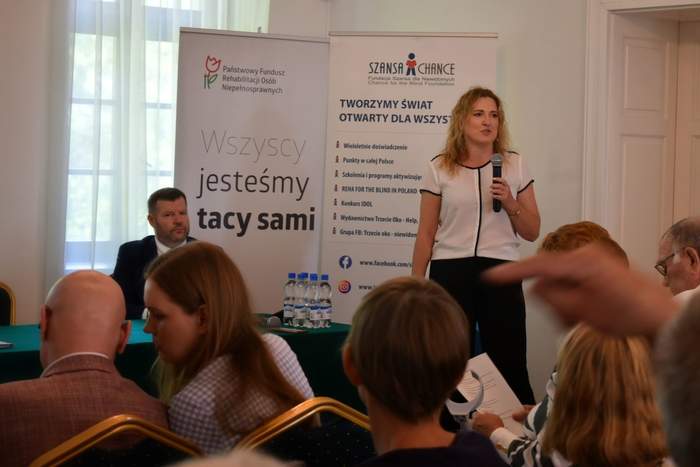 Szreniawa. Konferencja o narzędziach wspomagających osoby cierpiące na niepełnosprawność narządu wzroku