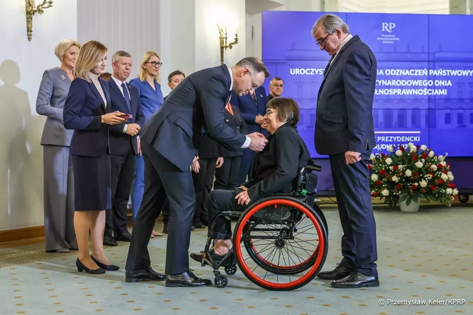 Uroczystość w Pałacu Prezydenckim