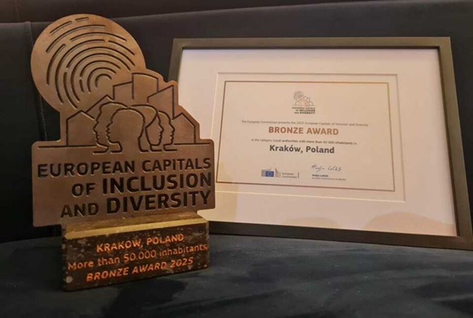 Kraków z nagrodą KE za działania na rzecz różnorodności i inkluzywności