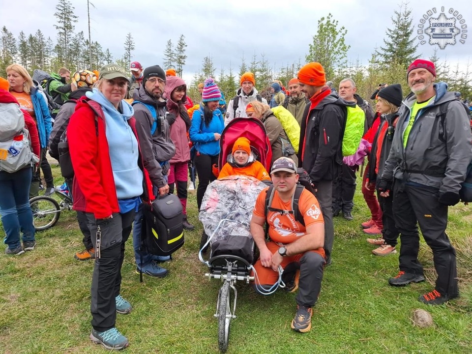 Szerpowanie siemianowickich mundurowych ze Skarbem i zdobycie Gęsiej Szyi