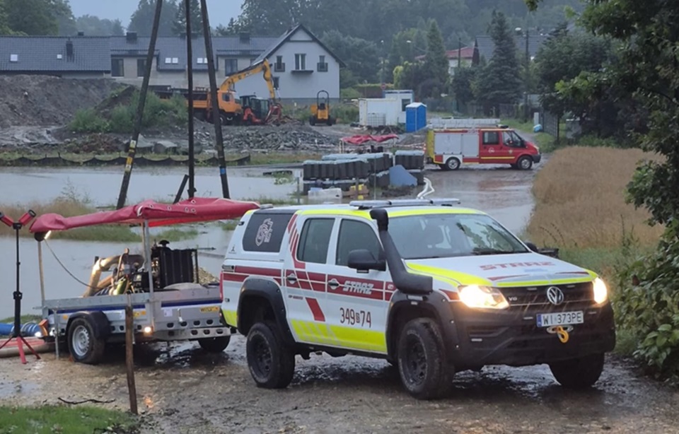 Bielsko-Biała. Pomoc dla mieszkańców po ulewach