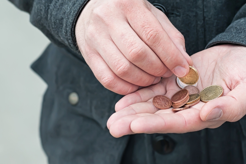 Niemal 2 mln Polaków jest zagrożonych skrajnym ubóstwem