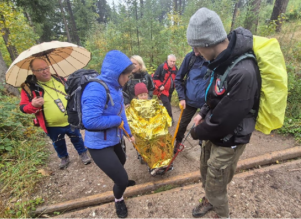 Niepełnosprawni w górach dzięki nim